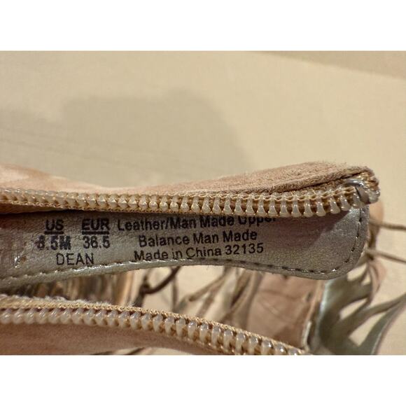 Sam Edelman Suede Dean Caged Gladiator Sandal Womens Size 6.5M Tan - Picture 8 of 8